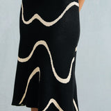 Charlotte | Fitted Midi Dress with Mermaid Hem