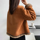 Juliet | Ladies' Winter Coat with Soft Teddy Details