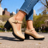Imogen | Mary Jane Heels with T-Bar Strap