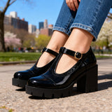 Imogen | Mary Jane Heels with T-Bar Strap